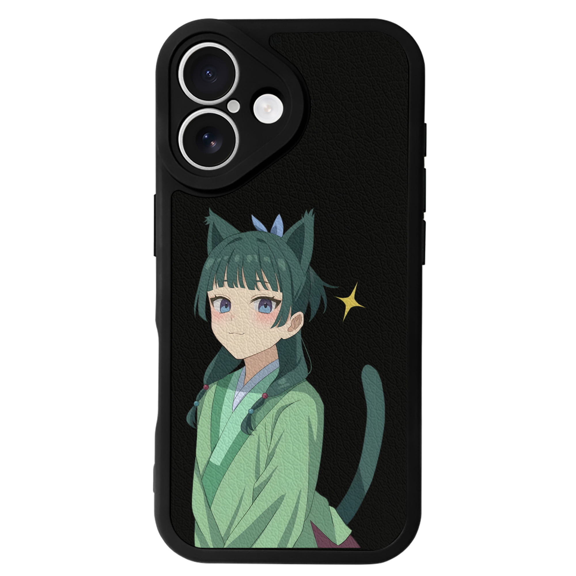 薬屋のひとりごと The Apothecary Diaries 【iPhone 16シリーズ対応】シリコンスマホケース（レザー調） 材質：シリコン